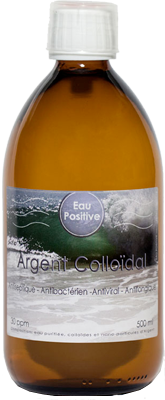 Argent colloidal peau